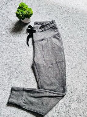 Spyder Coastal Athleisure Lounge Joggers Gray Fleece Lined Cozy Core Sweatpants